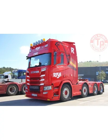 SCANIA R HIGHLINE CR20H 8X4 WITH ADD ON AXLE RISA WSI 01-4357 WSI MODELS SCANIA R HIGHLINE CR20H 8X4 WITH ADD ON AXLE RISA WSI 01-4357 WSI MODELS