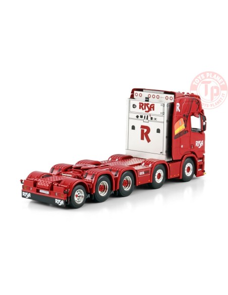 SCANIA R HIGHLINE CR20H 8X4 WITH ADD ON AXLE RISA WSI 01-4357 WSI MODELS SCANIA R HIGHLINE CR20H 8X4 WITH ADD ON AXLE RISA WSI 01-4357 WSI MODELS