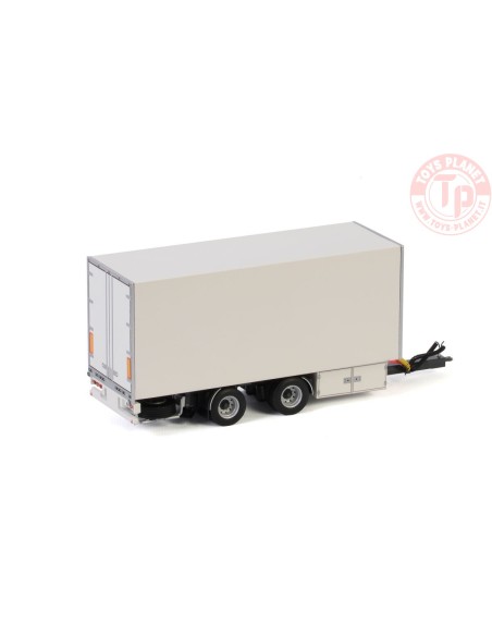 CENTRE - AXLED DRAWBAR BOX TRAILER - 2 AXLE - White Line WSI 03-2029 WSI MODELS
