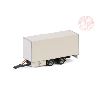 CENTRE - AXLED DRAWBAR BOX TRAILER - 2 AXLE - White Line WSI 03-2029 WSI MODELS