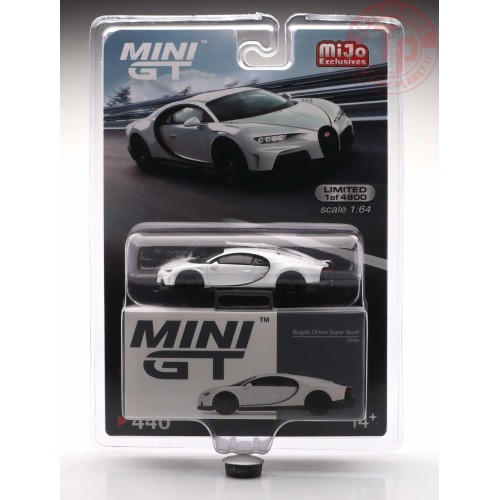 Bugatti Chiron Super Sport White 1/64 MGT00440MJ MINI GT