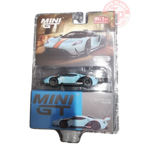 Ford Gt MK II N002 Blu/Orange 1/64 MGT00359MJ MINI GT