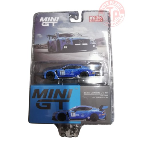 Bentley Continental GT3 N11 Team Parker 2020 Total 24 Hrs of Spa 1/64 MGT00335MJ MINI GT