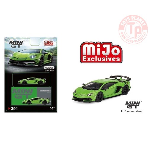 Lamborghini Aventador SVJ Verde Mantis 1/64 MGT00391MJ MINI GT