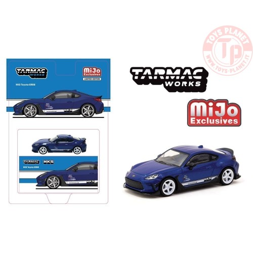 HKS Toyota GR86 - Blue Metallic 1/64 T64G-038-BLMJ TARMAC WORKS