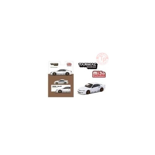 VERTEX Nissan Silvia S15 White 1/64 T64G-023-WH TARMAC WORKS