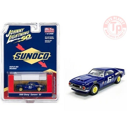 CHEVROLET CAMARO SS N 6 SUNOCO 1968 1/64 JLPC7239 JOHNNY LIGHTNING 1:64