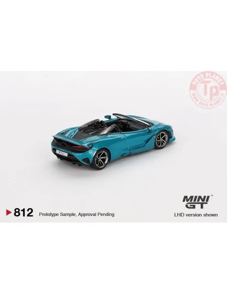 MCLAREN 750S SPIDER BELIZE BLUE 2024 1:64 MGT00812-L MINI GT