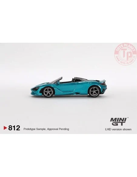 MCLAREN 750S SPIDER BELIZE BLUE 2024 1:64 MGT00812-L MINI GT