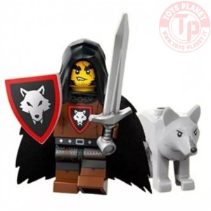 LEGO MINIFIGURE Domatore di lupi Wolfpack LEGO 71048 LUPO LEGO