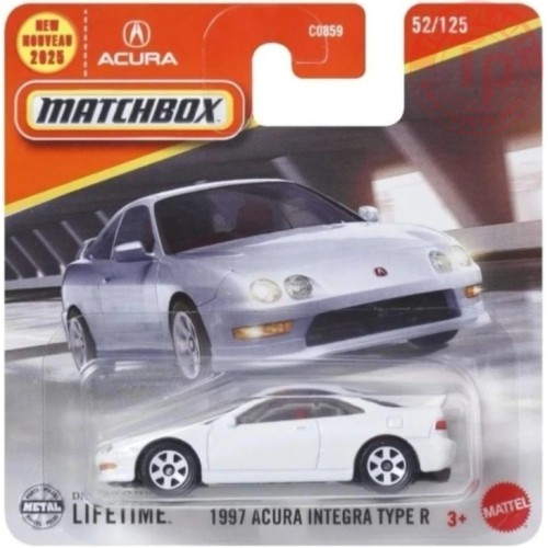 1997 ACURA INTEGRA TYPE R 1/64 MATCHBOX JBR07 MATCHBOX