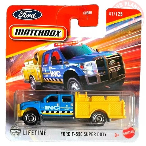 FORD F-550 SUPER DUTY 1/64 MATCHBOX JBT08 MATCHBOX