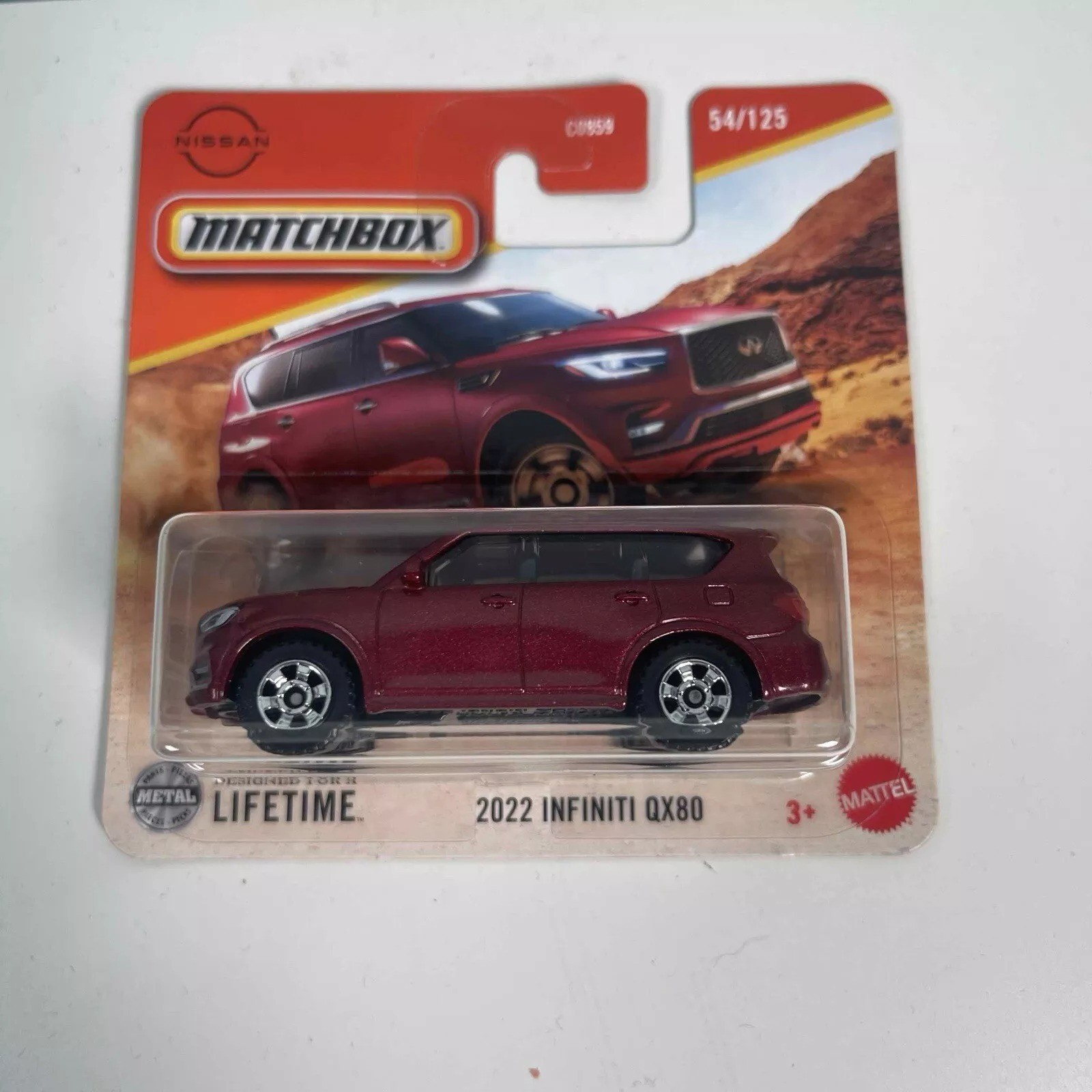 MATCHBOX JBR91 2022 INFINITI QX80 1/64 MATCHBOX
