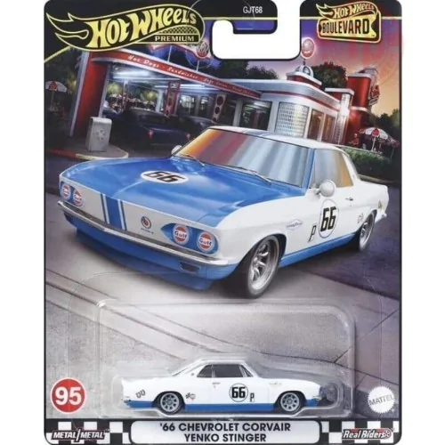 '66 CHEVROLET CORVAIR YENKO STINGER 1/64 HOT WHEELS HRT69 HOT WHEELS