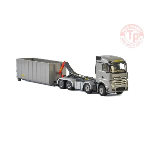 MB Actros MP4 Stream Space 8x4 Container 40m3 scarrabile Palfinger WSI 04-2047 WSI MODELS