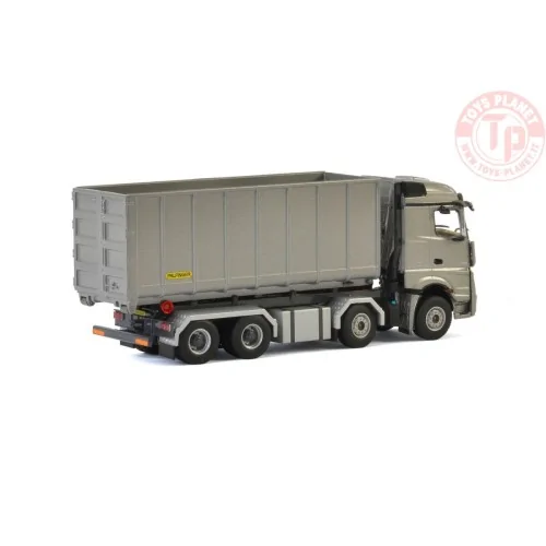MB Actros MP4 Stream Space 8x4 Container 40m3 scarrabile Palfinger WSI 04-2047 WSI MODELS