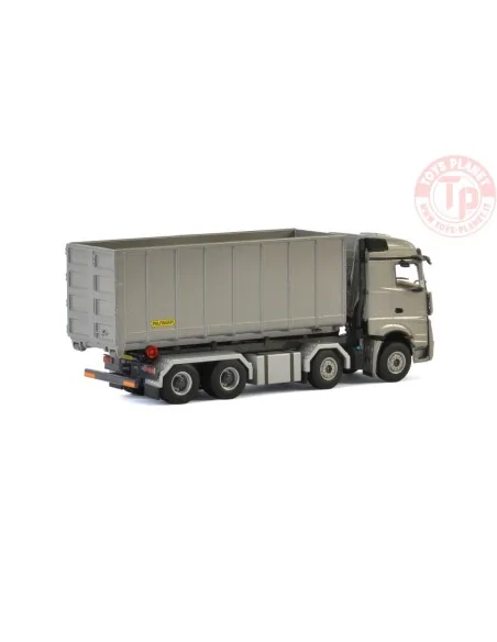 MB Actros MP4 Stream Space 8x4 Container 40m3 scarrabile Palfinger WSI 04-2047 WSI MODELS