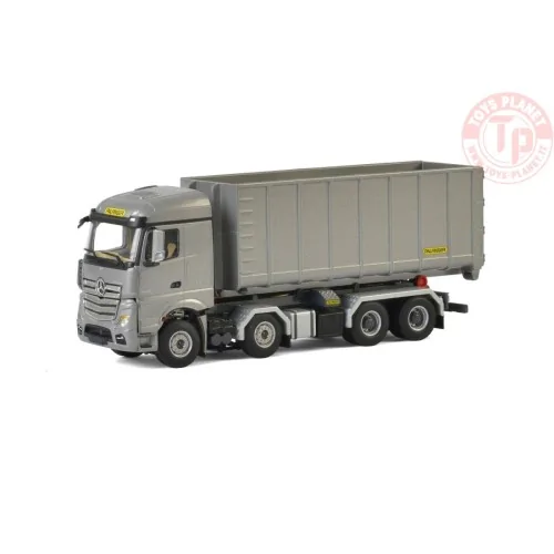 MB Actros MP4 Stream Space 8x4 Container 40m3 scarrabile Palfinger WSI 04-2047 WSI MODELS