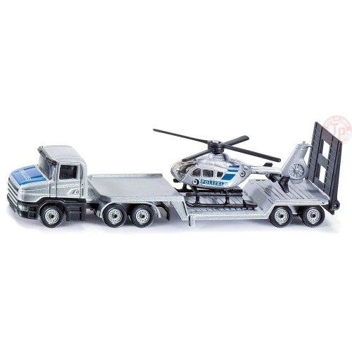 Camion con semirimorchio con elicottero SIKU 1610 SIKU