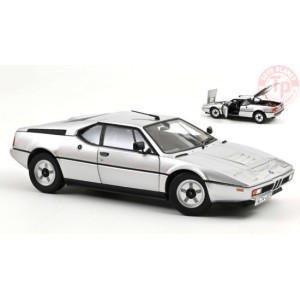 BMW M1 1980 SILVER METALLIC 1:18 NV183226 NOREV