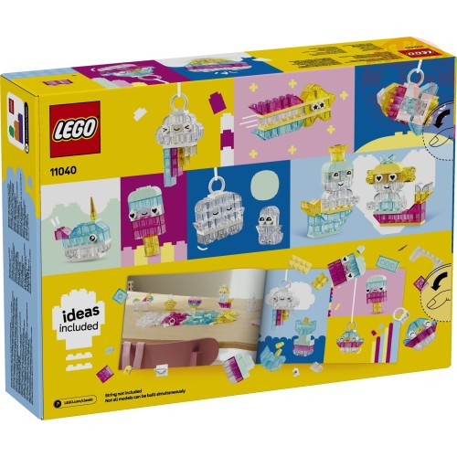Scatola magica trasparente LEGO CLASSIC 11040 LEGO
