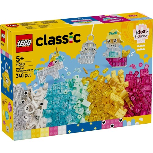 Scatola magica trasparente LEGO CLASSIC 11040 LEGO