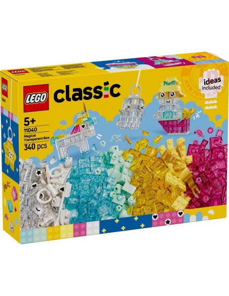 Scatola magica trasparente LEGO CLASSIC 11040 LEGO