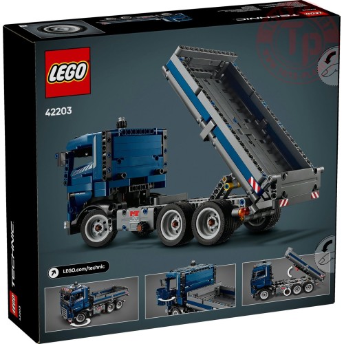 Autocarro con cassone ribaltabile LEGO TECHNIC 42203 LEGO