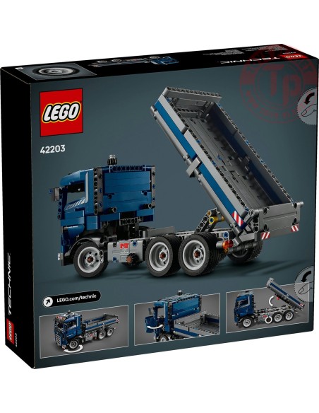 Autocarro con cassone ribaltabile LEGO TECHNIC 42203 LEGO