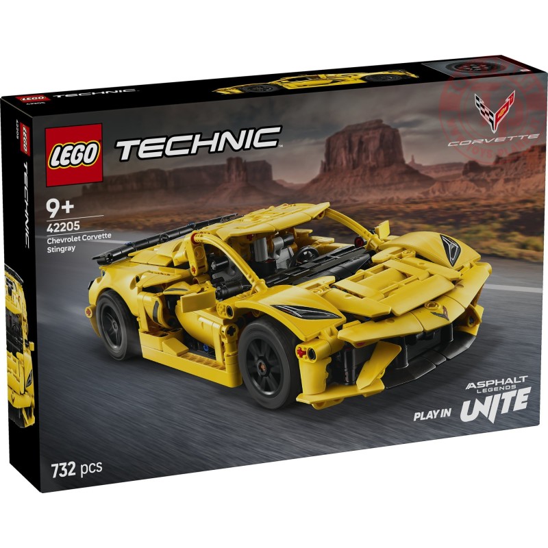 LEGO TECHNIC 42205 Chevrolet Corvette Stingray LEGO