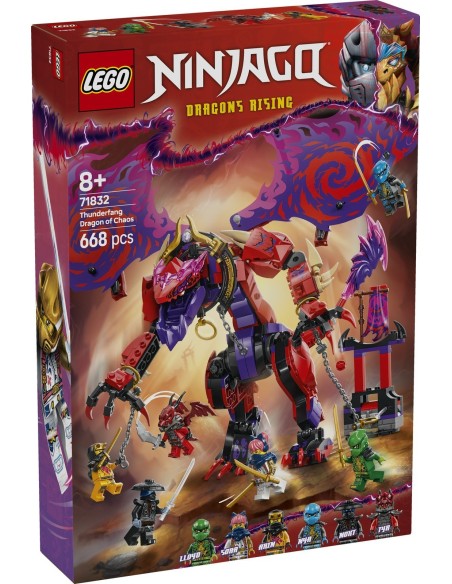 Thunderfang, il Drago del Caos LEGO NINJAGO 71832 LEGO