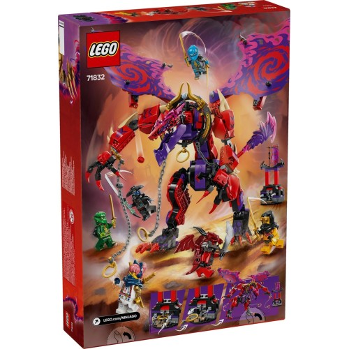 Thunderfang, il Drago del Caos LEGO NINJAGO 71832 LEGO