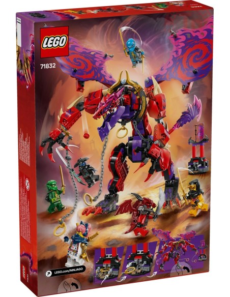 Thunderfang, il Drago del Caos LEGO NINJAGO 71832 LEGO Thunderfang, il Drago del Caos LEGO NINJAGO 71832 LEGO