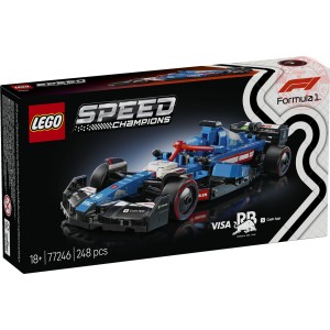 Auto da corsa F1 Visa Cash App RB VCARB 01 LEGO SPEED CHAMPIONS 77246 LEGO