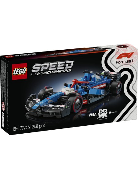 Auto da corsa F1 Visa Cash App RB VCARB 01 LEGO SPEED CHAMPIONS 77246 LEGO
