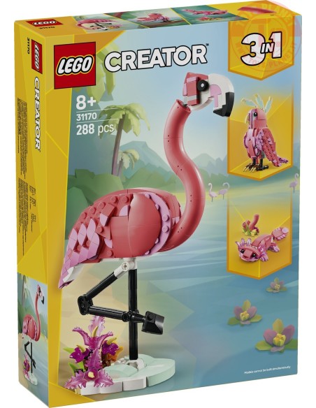 Animali selvatici: fenicottero rosa LEGO CREATOR 31170 LEGO