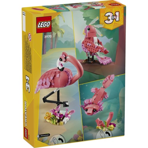 Animali selvatici: fenicottero rosa LEGO CREATOR 31170 LEGO