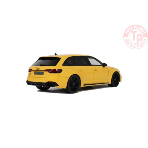 AUDI RS 4 25TH ANNIVERSARY YELLOW 2024 1:18 GT935 GT SPIRIT