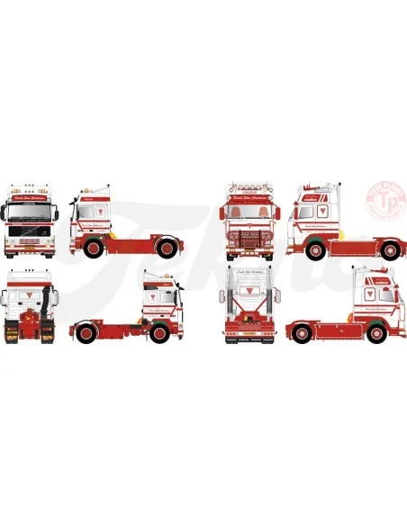 Set van 2 trekkers: Volvo F16 Globetrotter & Volvo FH16 Globetrotter XL Henrik Skov Christensen TEKNO 86018 TEKNO Set van 2 trekkers: Volvo F16 Globetrotter & Volvo FH16 Globetrotter XL Henrik Skov Christensen TEKNO 86018 TEKNO