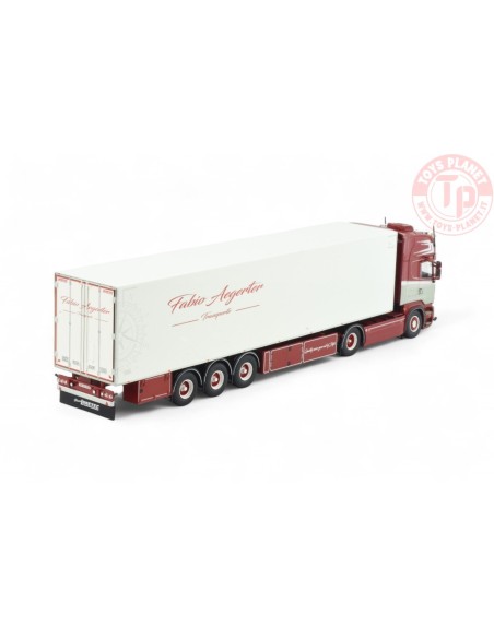 Scania R-Streamline Topline met 3-assige koeloplegger Fabio Aegerter TEKNO 86015 TEKNO Scania R-Streamline Topline met 3-assige koeloplegger Fabio Aegerter TEKNO 86015 TEKNO