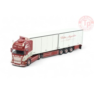 Scania R-Streamline Topline met 3-assige koeloplegger Fabio Aegerter TEKNO 86015 TEKNO