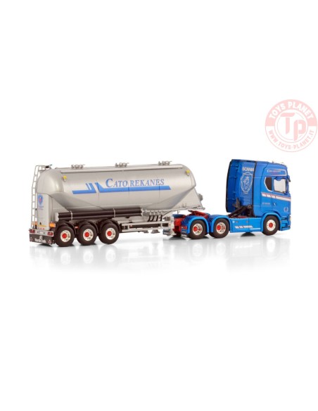 SCANIA S HIGHLINE CS20H 6X2 TAG AXLE BULK TRAILER - 3 AXLE Rekanes WSI 01-4403 WSI MODELS SCANIA S HIGHLINE CS20H 6X2 TAG AXLE BULK TRAILER - 3 AXLE Rekanes WSI 01-4403 WSI MODELS