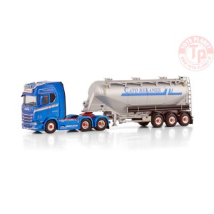 SCANIA S HIGHLINE CS20H 6X2 TAG AXLE BULK TRAILER - 3 AXLE Rekanes WSI 01-4403 WSI MODELS