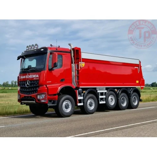 MERCEDES-BENZ AROCS MP4 2.300MM CLASSIC SPACE TIPPER TRUCK 10X4 - HAAN SCHEEMDA WSI 01-4476 WSI MODELS