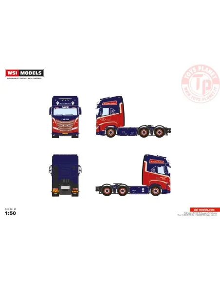 IVECO S-WAY AS HIGH 6X2 TAG AXLE BJARNE MADSEN WSI 01-4429 WSI MODELS IVECO S-WAY AS HIGH 6X2 TAG AXLE BJARNE MADSEN WSI 01-4429 WSI MODELS