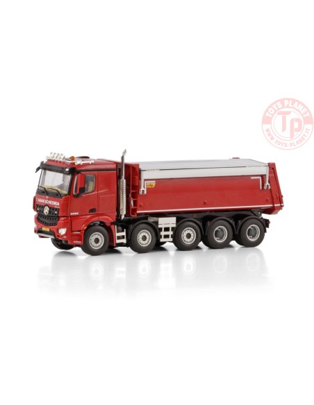 MERCEDES-BENZ AROCS MP4 2.300MM CLASSIC SPACE TIPPER TRUCK 10X4 - HAAN SCHEEMDA WSI 01-4476 WSI MODELS