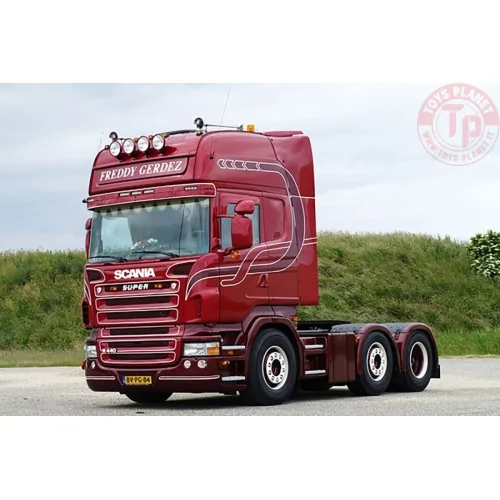 SCANIA R5 TOPLINE 6X2 TWIN STEER FREDDY GERDEZ TRANSPORT WSI 01-4536 WSI MODELS