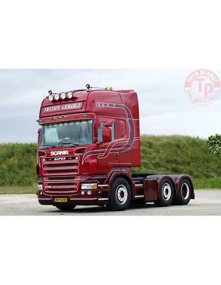 SCANIA R5 TOPLINE 6X2 TWIN STEER FREDDY GERDEZ TRANSPORT WSI 01-4536 WSI MODELS