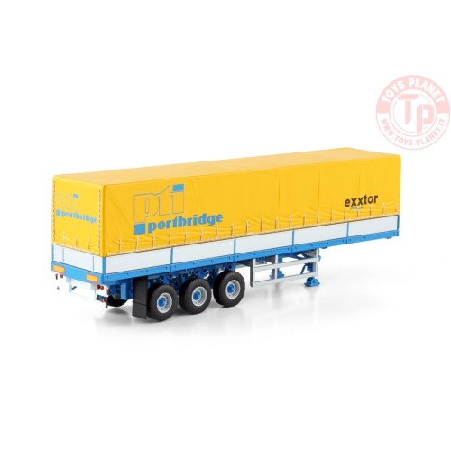 CLASSIC CURTAINSIDER TRAILER - 3 AXLE WSI 04-2211 WSI MODELS