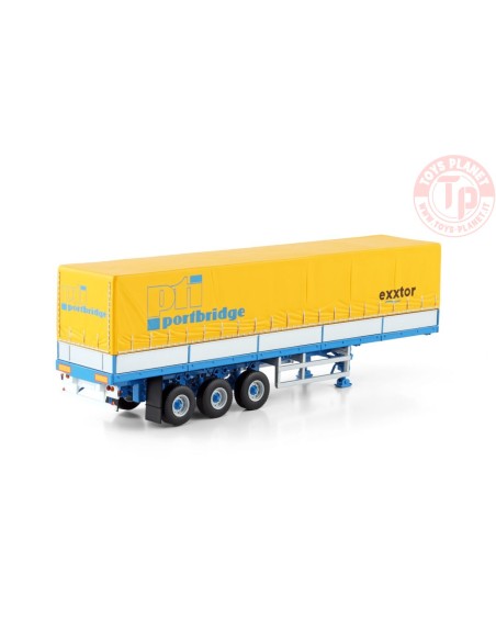 CLASSIC CURTAINSIDER TRAILER - 3 AXLE WSI 04-2211 WSI MODELS